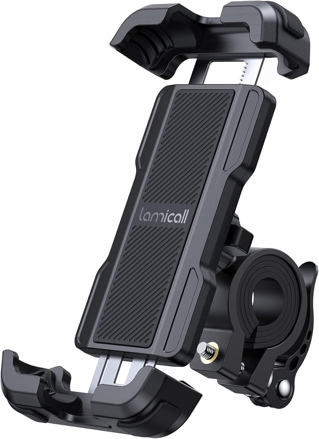 Lamicall Mobile Phone Holder Bicycle, Mobile Phone Holder Motorcycle - Universal 360° Bicycle Holder for iPhone 17 16 15 14 Pro Max Plus Air, 13 12 Pro Max Mini, 11, Xs Max, XR, X, 8, Samsung S25