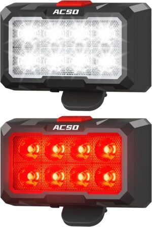 ACSO Bike Lights Front and Back,Sup...