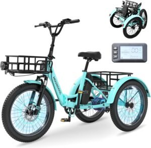 MOONCOOL Electric Tricycle for Adul...