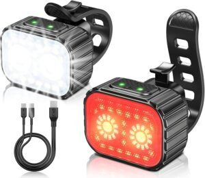 Mohard Bike Lights Set, Ultra Brigh...