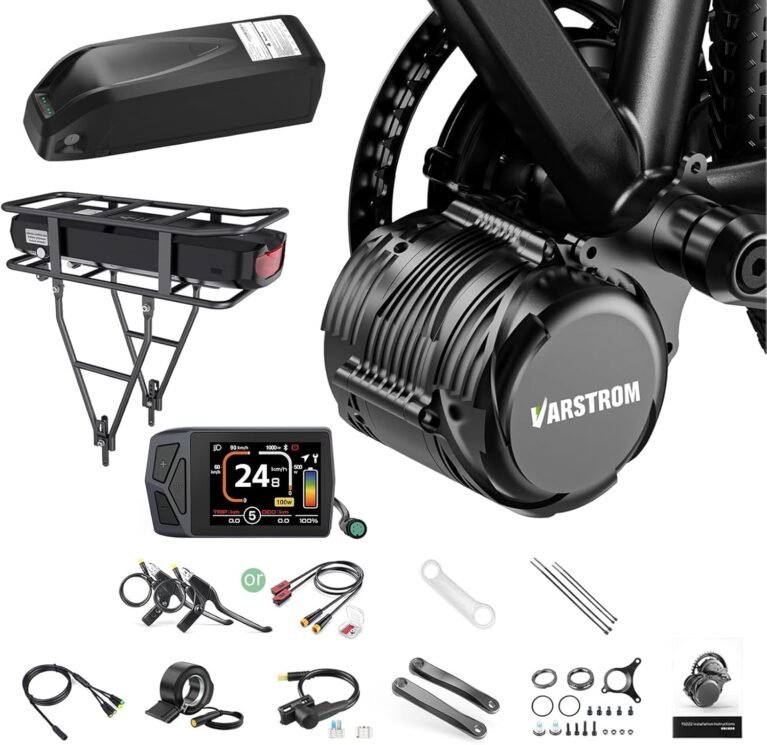 TSDZ-2B Z8 TSDZ16 Mid Drive Kit 48V 36V Torque Sensor Mid Motor Ebike Conversion Kit with Battery & Display for BB68-73MM