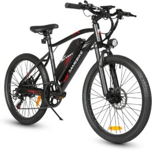 SAMEBIKE Electric Bike, 24″ M...