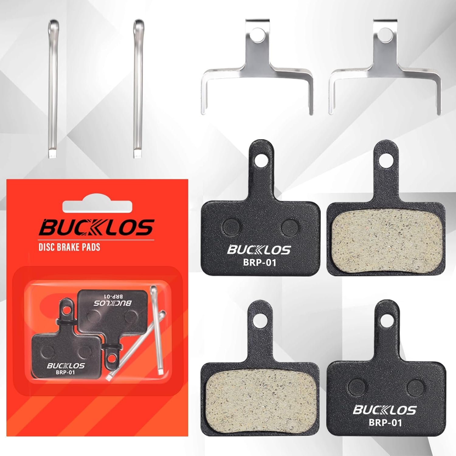 Bike Brake Pads 2 Pairs/4 Pairs for TRP Tektro Shimano MT200 Deore Br-M575 M525 M515 T615 T675 M505 M495 M486 M485 M475,Disc Brakes Pads for Bicycle Mountain/Electric/Road/MTB - Image 7
