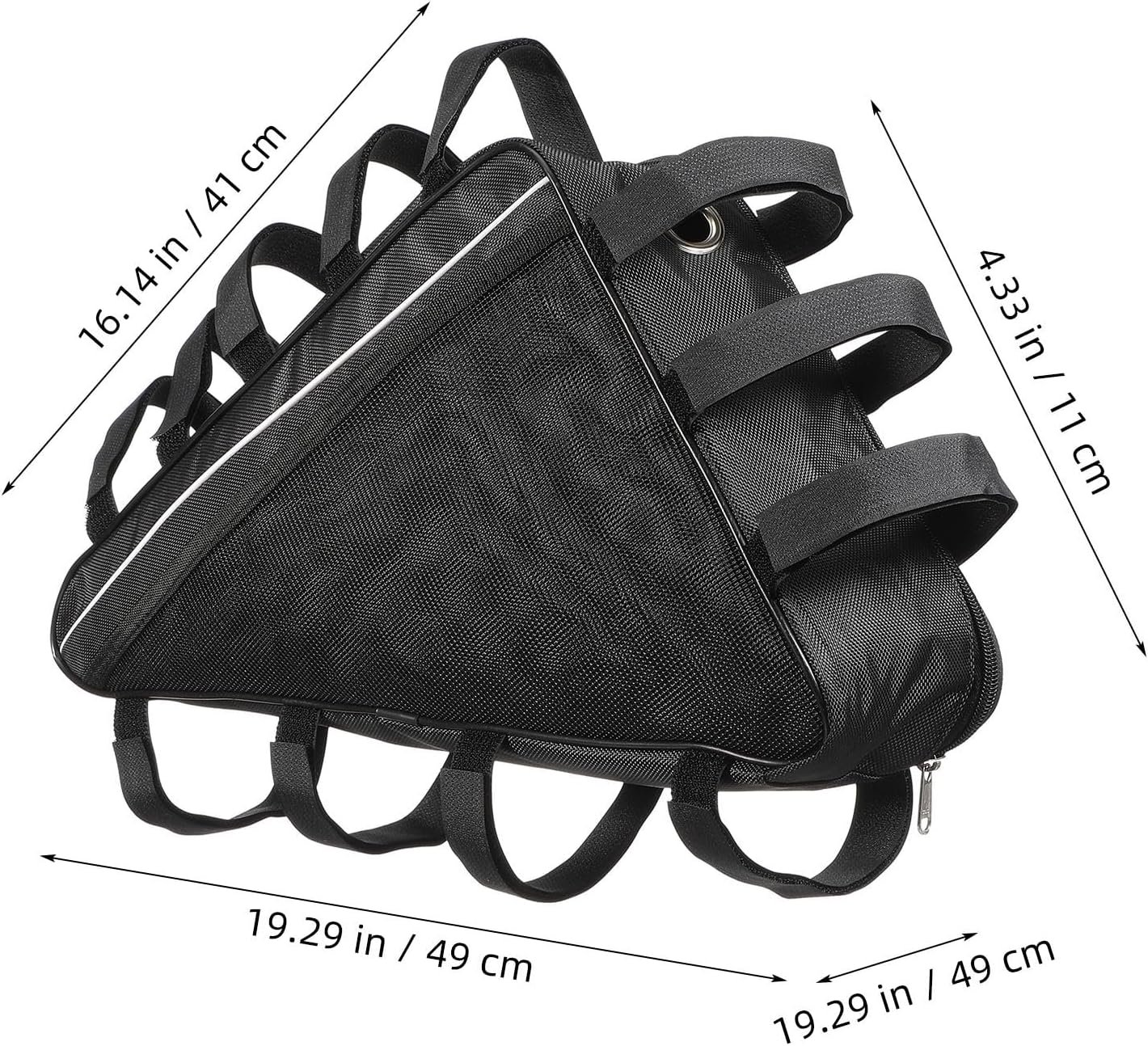 HEMOTON Ebike Battery Bag Triangle Bike Frame Bag, Electric Bicycle Conversion Kit Case for Mountain Cycling, Waterproof 1680D Oxford Storage Case for Easy Installation and Secure Storage - Image 4
