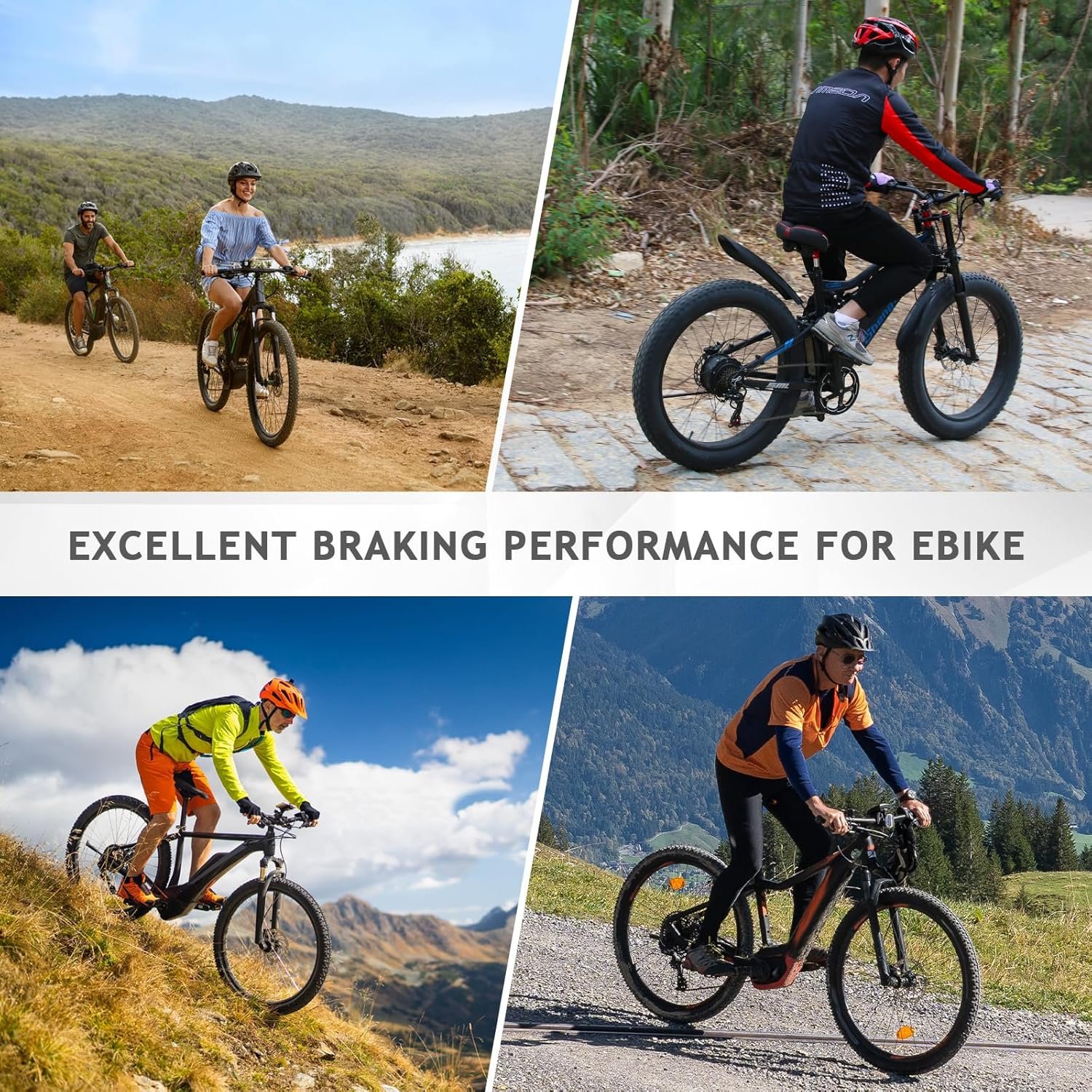 Bike Brake Pads 2 Pairs/4 Pairs for TRP Tektro Shimano MT200 Deore Br-M575 M525 M515 T615 T675 M505 M495 M486 M485 M475,Disc Brakes Pads for Bicycle Mountain/Electric/Road/MTB - Image 6