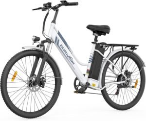 Electric Bike for Adults, 250W Rear...