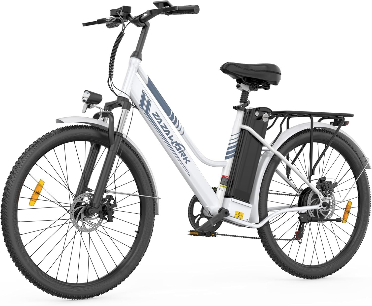 Electric Bike for Adults, 250W Rear Motor Electric Bicycle with 36V 20AH Battery, 80-120km Long Range, 7-Speed & 3 Riding Modes, 25km/h Electric Hybrid Bike for Men Women City Commute