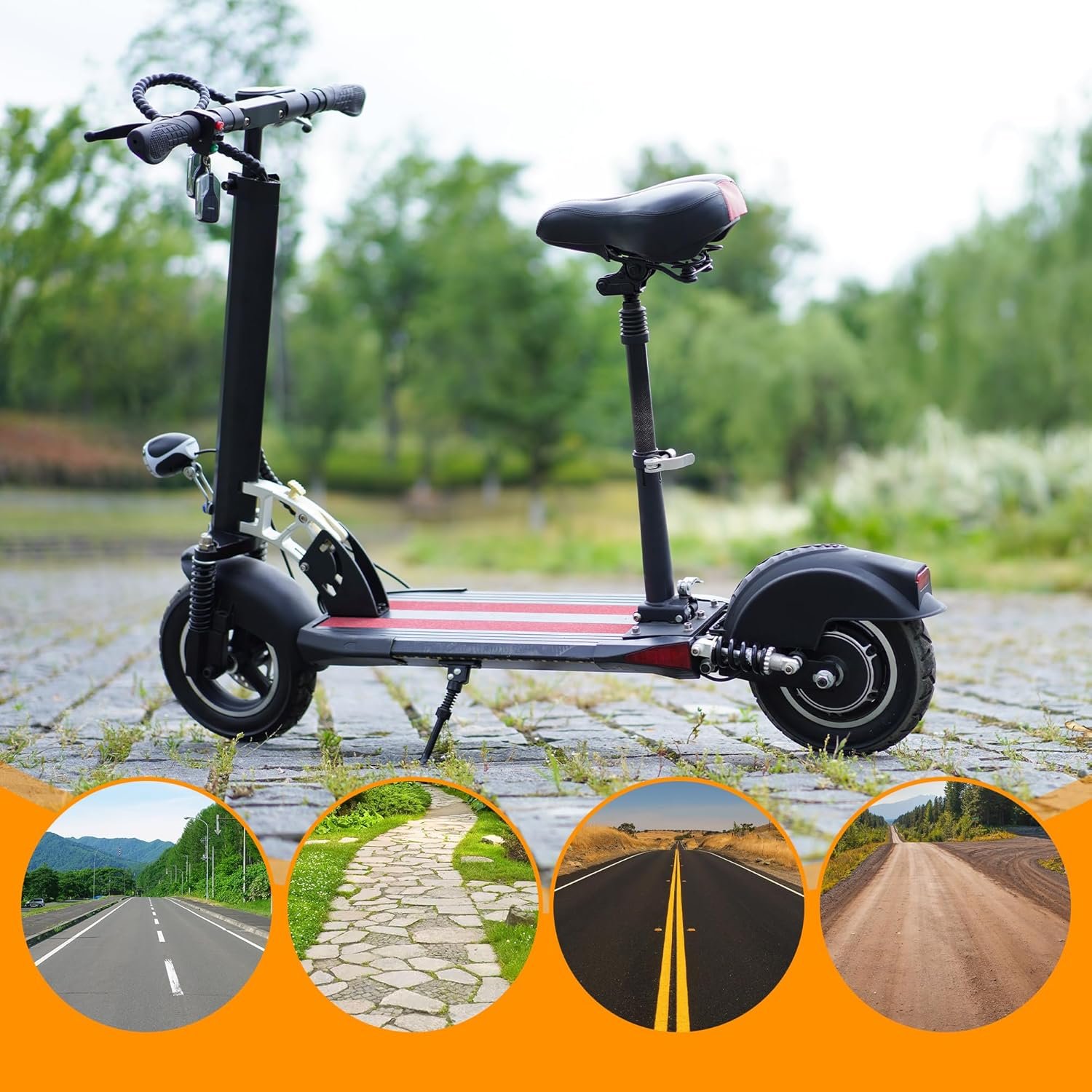 2 Pack 10x2.50 Inner Tubes and Repair Set, 10 inch E-Scooter Butyl Tube with 90° Bent Valve Stem Replacement for Electric Bike Scooter Self Balancing Scooter Wheel and Kid's tricycles - Image 6