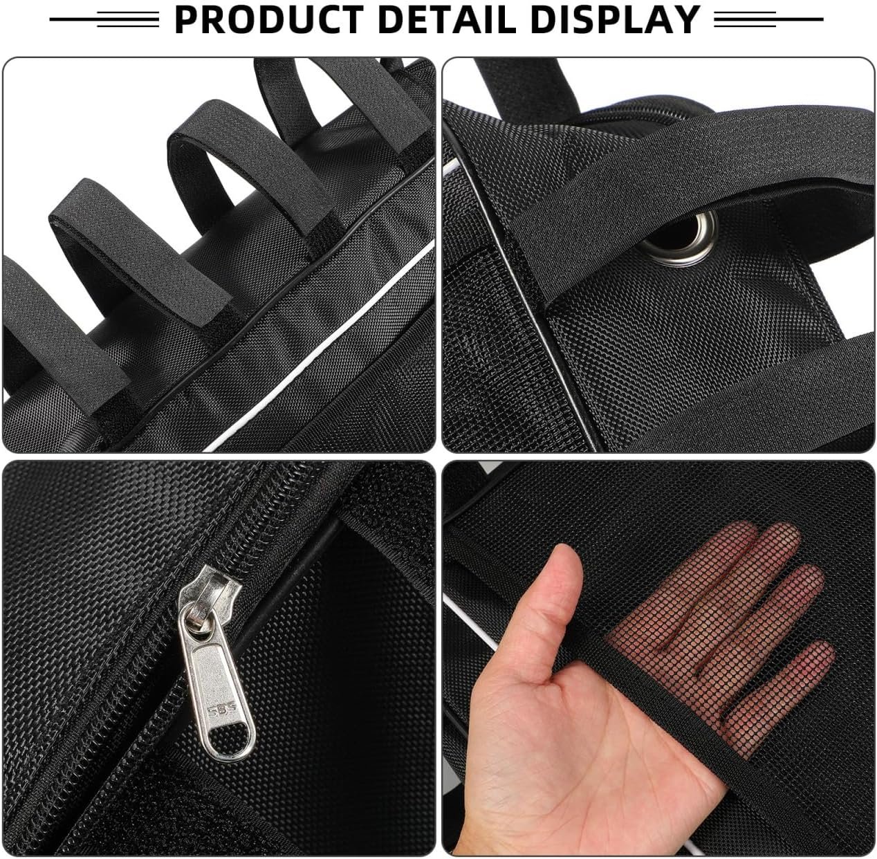 Healeved Bike Triangle Bag Frame Mount Storage Pouch Large Capacity Waterproof Electric Bike Battery Case for Cycling Hiking Camping - Image 4