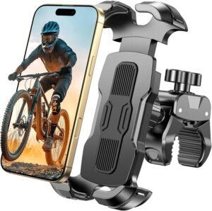 Bike Phone Holder, [Quick Release &...