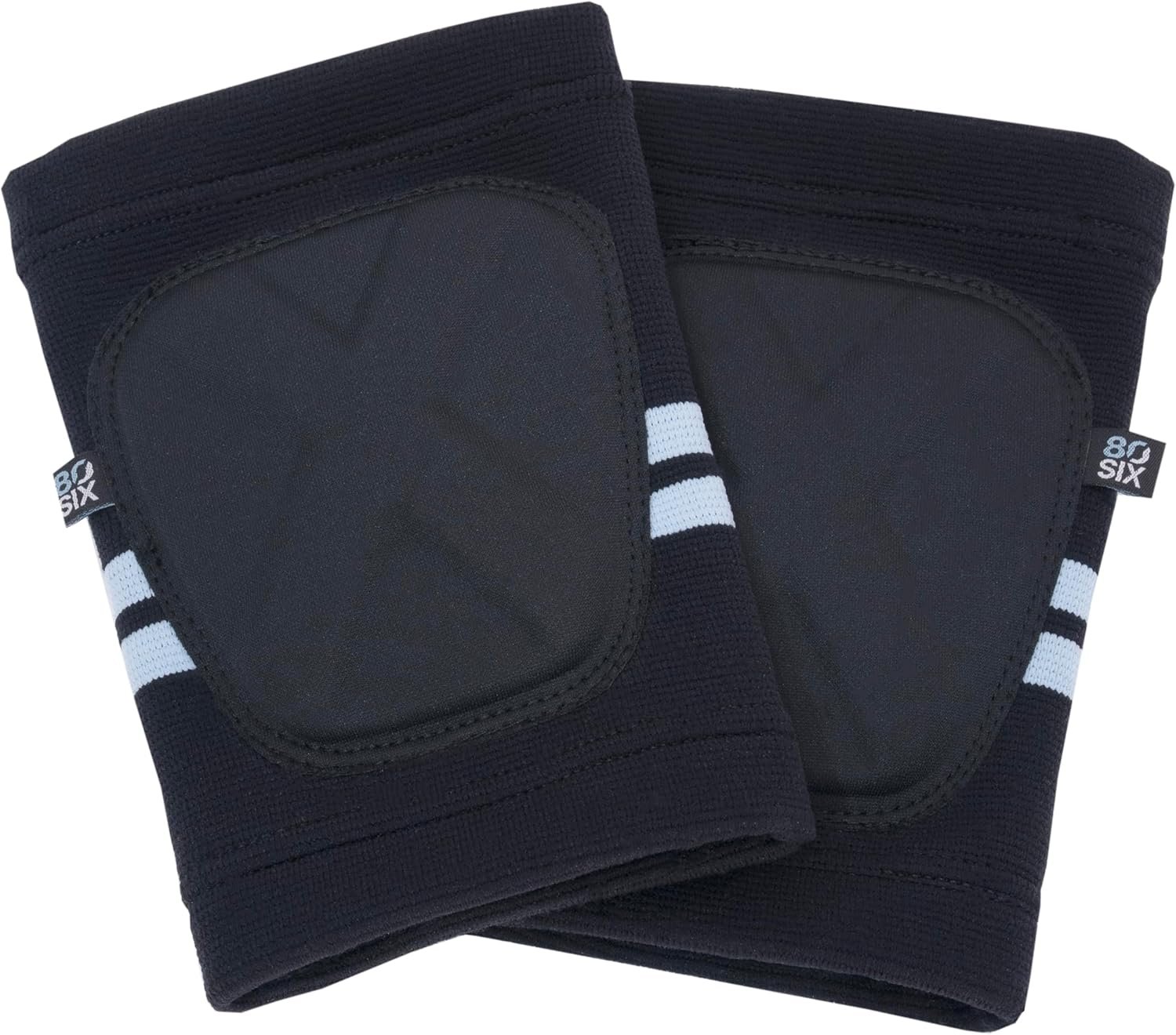 80SIX Stealth Pad Set – Soft, Shock-Absorbing Knee and Elbow Protectors for Skateboarding, Scooters, Cycling and Volleyball – Suitable for Both Kids and Adults - Image 2