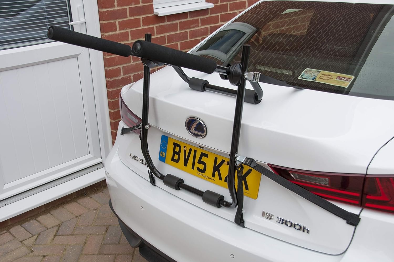 Netagon Twin 2 Bike Value Rear Car Boot Mounted Bicycle Cycle Carrier Bike Holder Rack in BLACK - Image 3