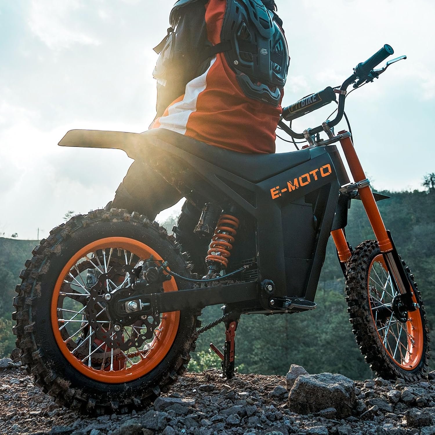 Electric Bike Adults Teens - 14"/12" 20*4"Fat Off road Dirt Bike, 48V 18Ah/20.8Ah Battery 45KM/60KM Long Rang Electric Bikes,Hydraulic Suspension & Brake Ebike,3 Riding Modes Electric-Dirt-Bike - Image 7