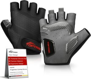 toptrek Cycling Gloves Half Finger,...