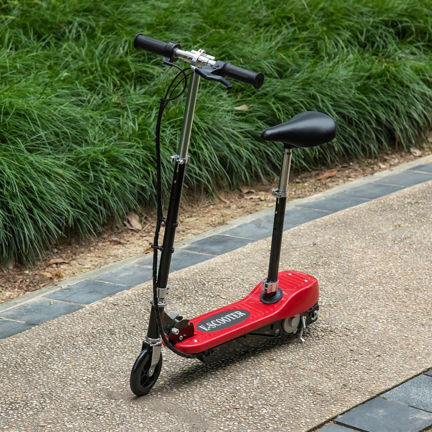 HOMCOM Electric Scooter for Kids, Foldable Ride On Powered Scooter with 120W Motor, Top Speed 10 KM/H, Maximum Range 8 KM - Image 2
