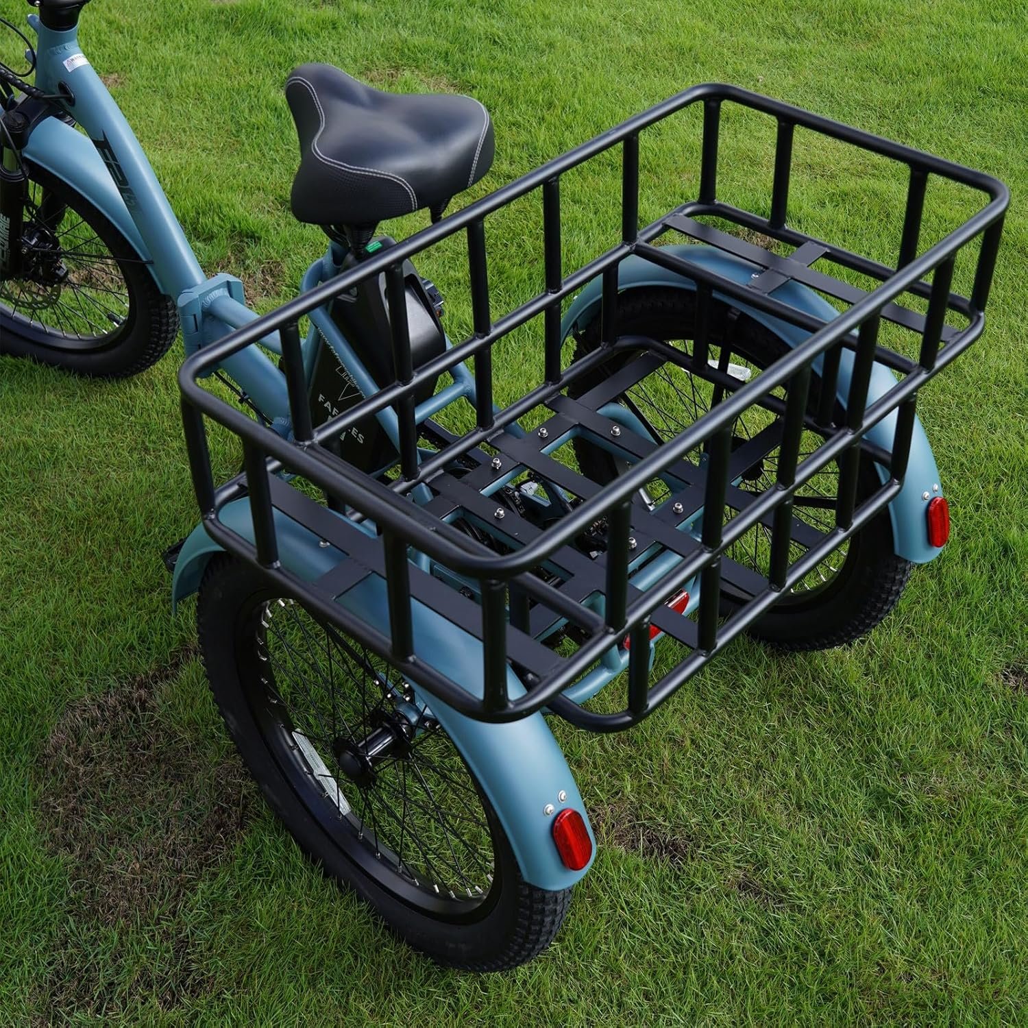 Fafrees F20 Mate E-Bike, 20-Inch Foldable Electric Trike, 18.2Ah/21AH/25AH Removable Battery, Electric Cargo Tricycle for Adults Senior, 15.5MPh, Range 110km/130km/150km - Image 2
