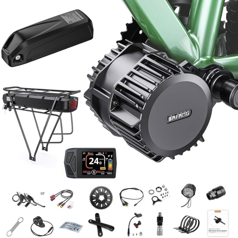 BAFANG HD 48V Mid Drive Kit BBS-HD BBS03 M615 G320 Mid Motor Ebike Conversion Kit with Optional Battery & Display 8Fun DIY Electric Bike Conversion Kit