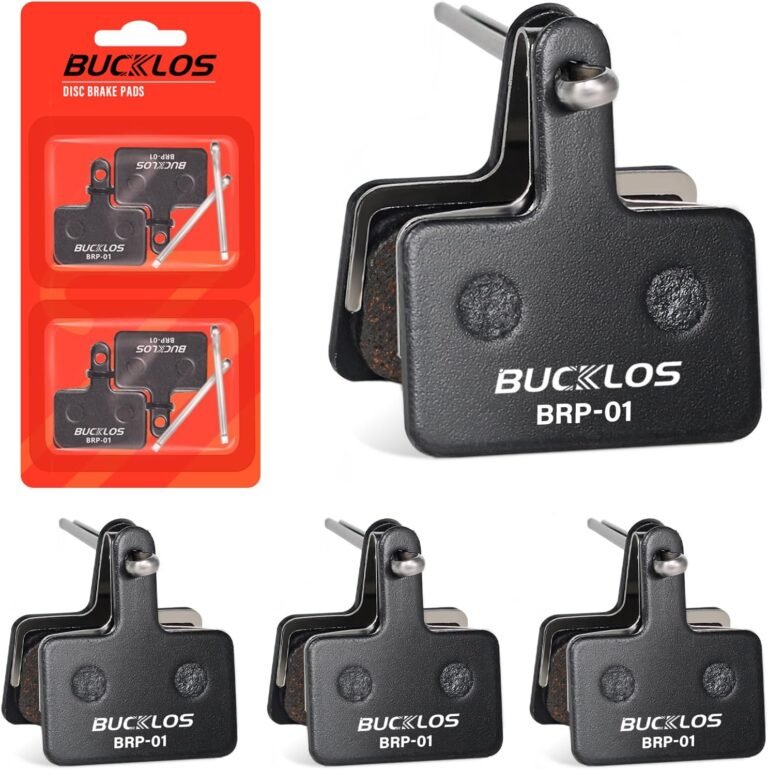 Bike Brake Pads 2 Pairs/4 Pairs for TRP Tektro Shimano MT200 Deore Br-M575 M525 M515 T615 T675 M505 M495 M486 M485 M475,Disc Brakes Pads for Bicycle Mountain/Electric/Road/MTB