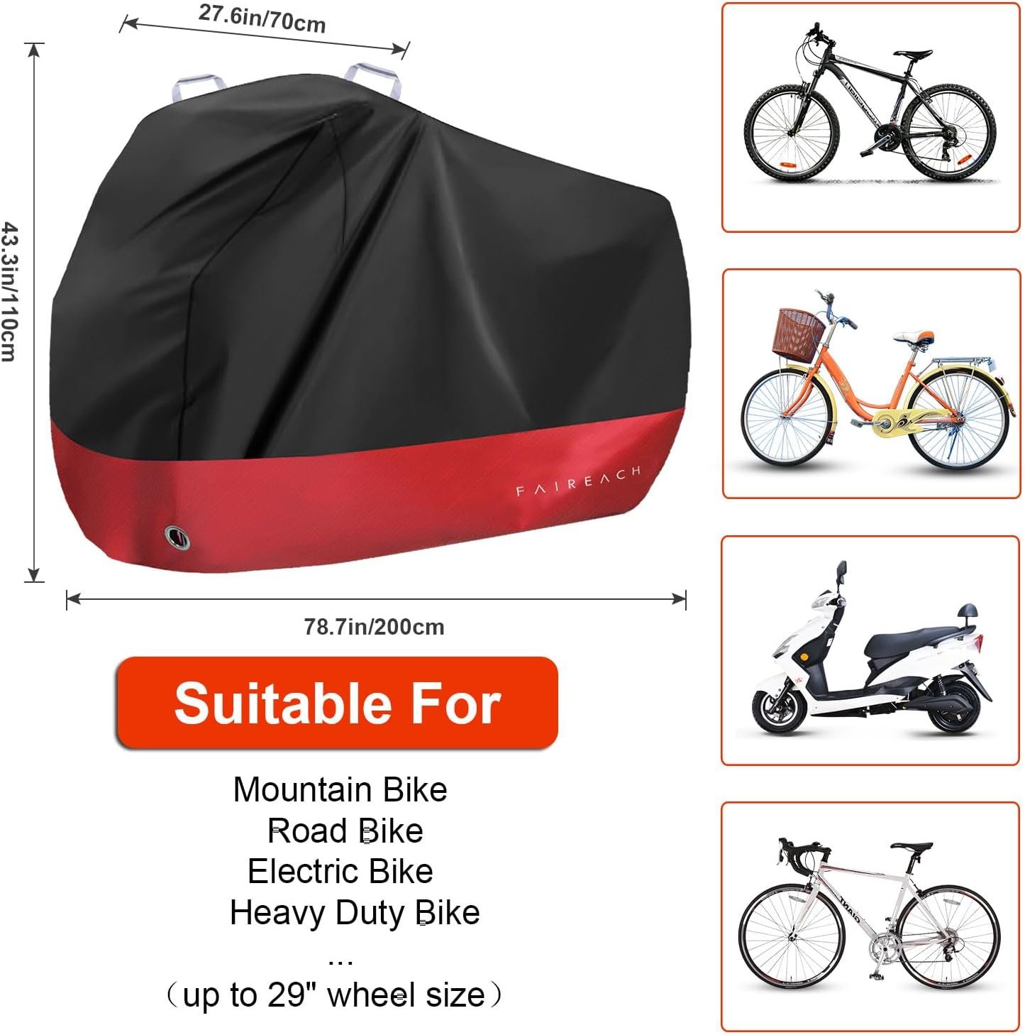 Bike Cover Outdoor 210d