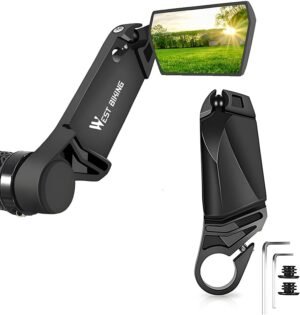 Bike Mirror Adjustab Electric