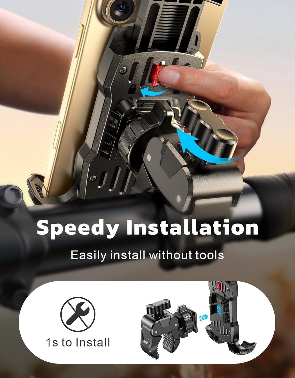 Bike Phone Holder Quick