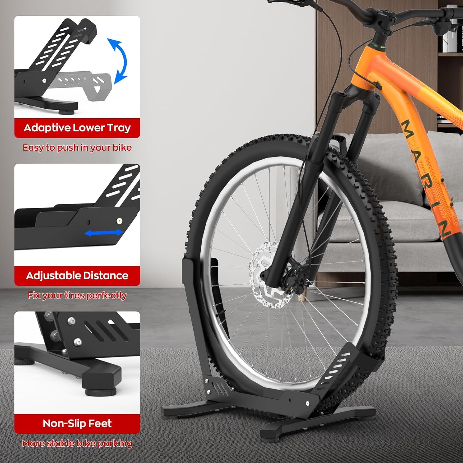 Bike Stand Floor Stur