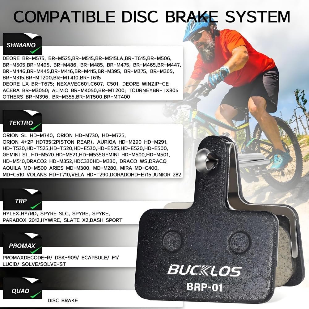 Bucklos Bike Brake Pads