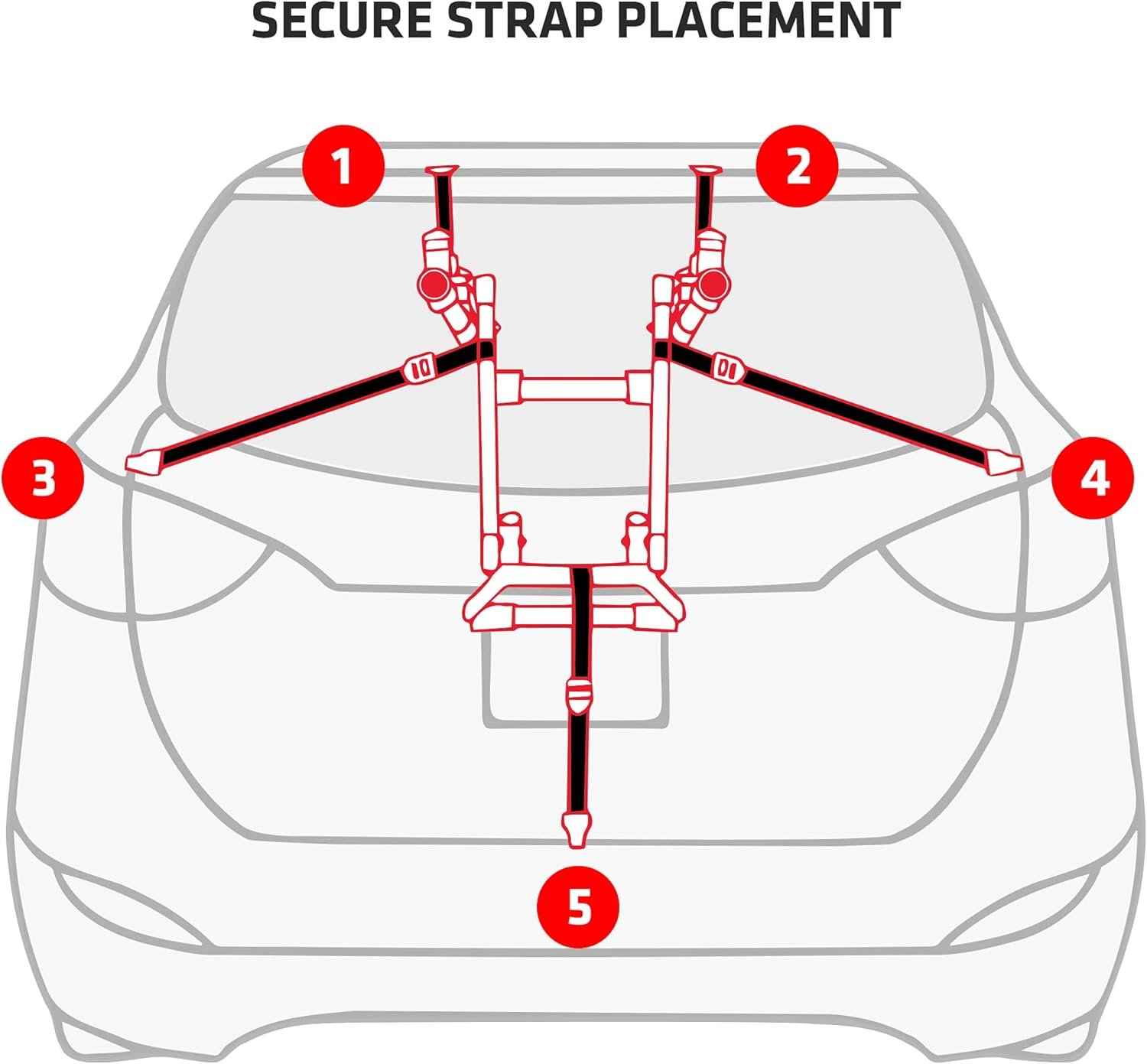 Deluxe Trunk Mounted Bike