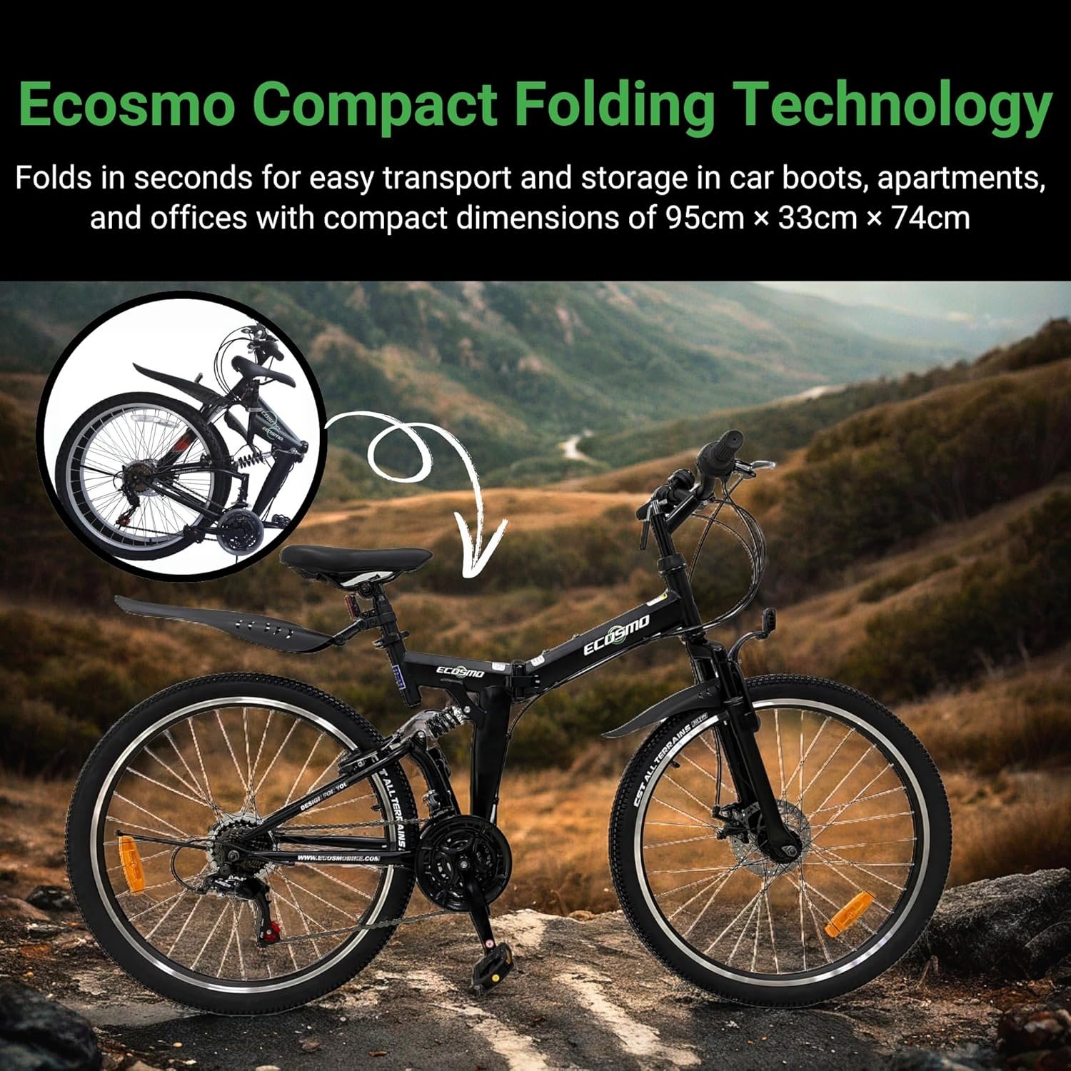 Ecosmo Inch Conversion Kit