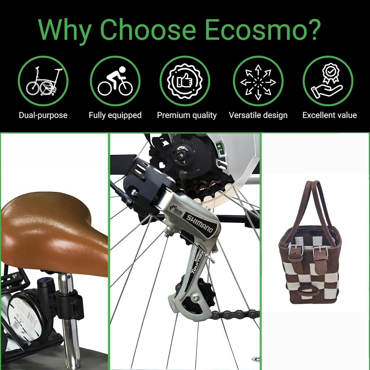 Ecosmo Ladies Bike Accessory
