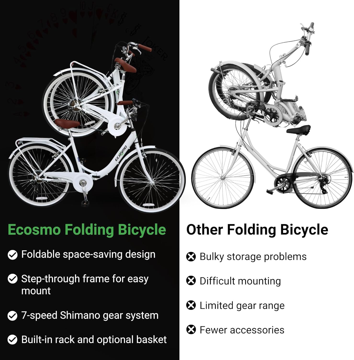 Ecosmo Ladies Bike Accessory