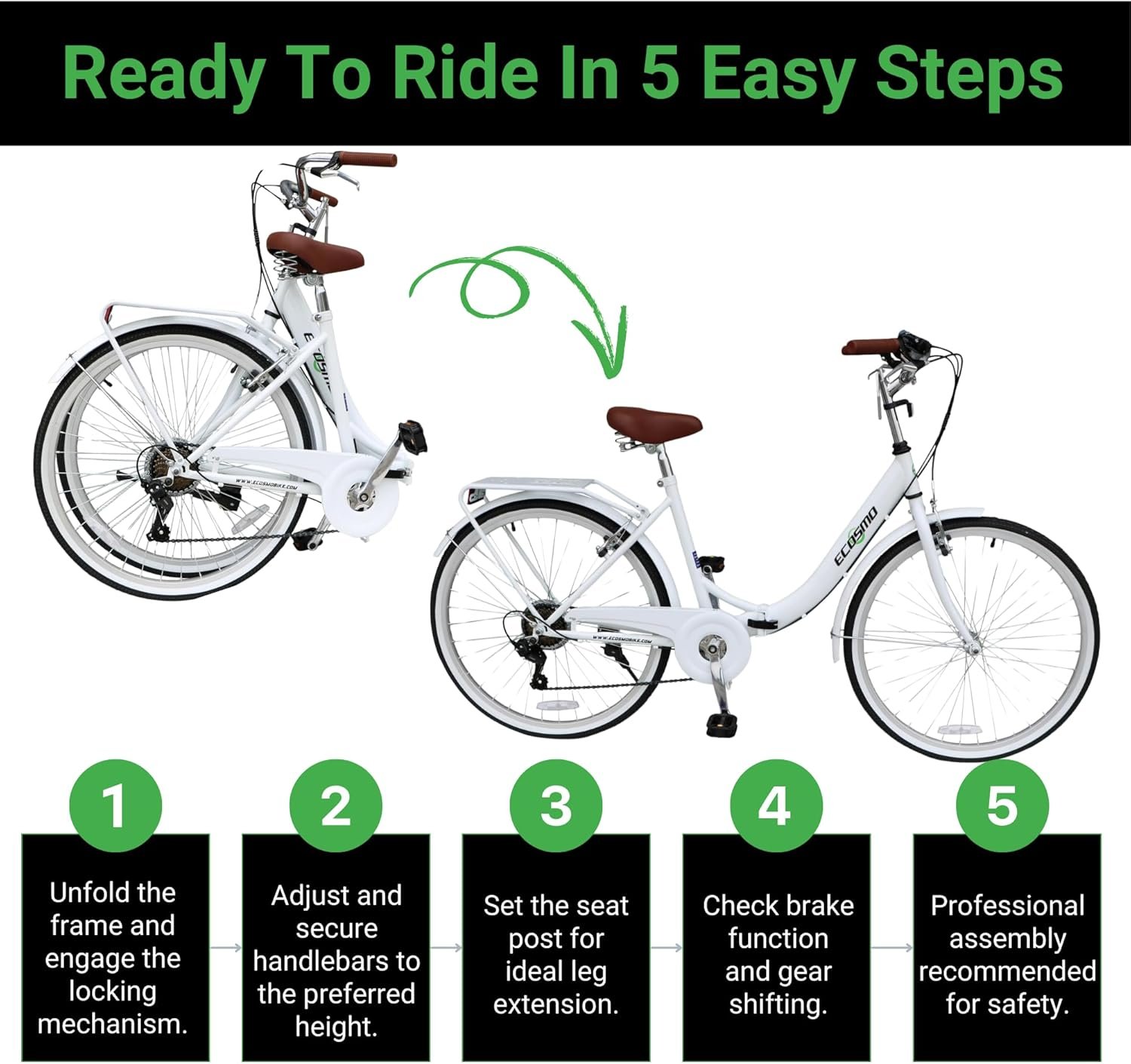 Ecosmo Ladies Bike Accessory