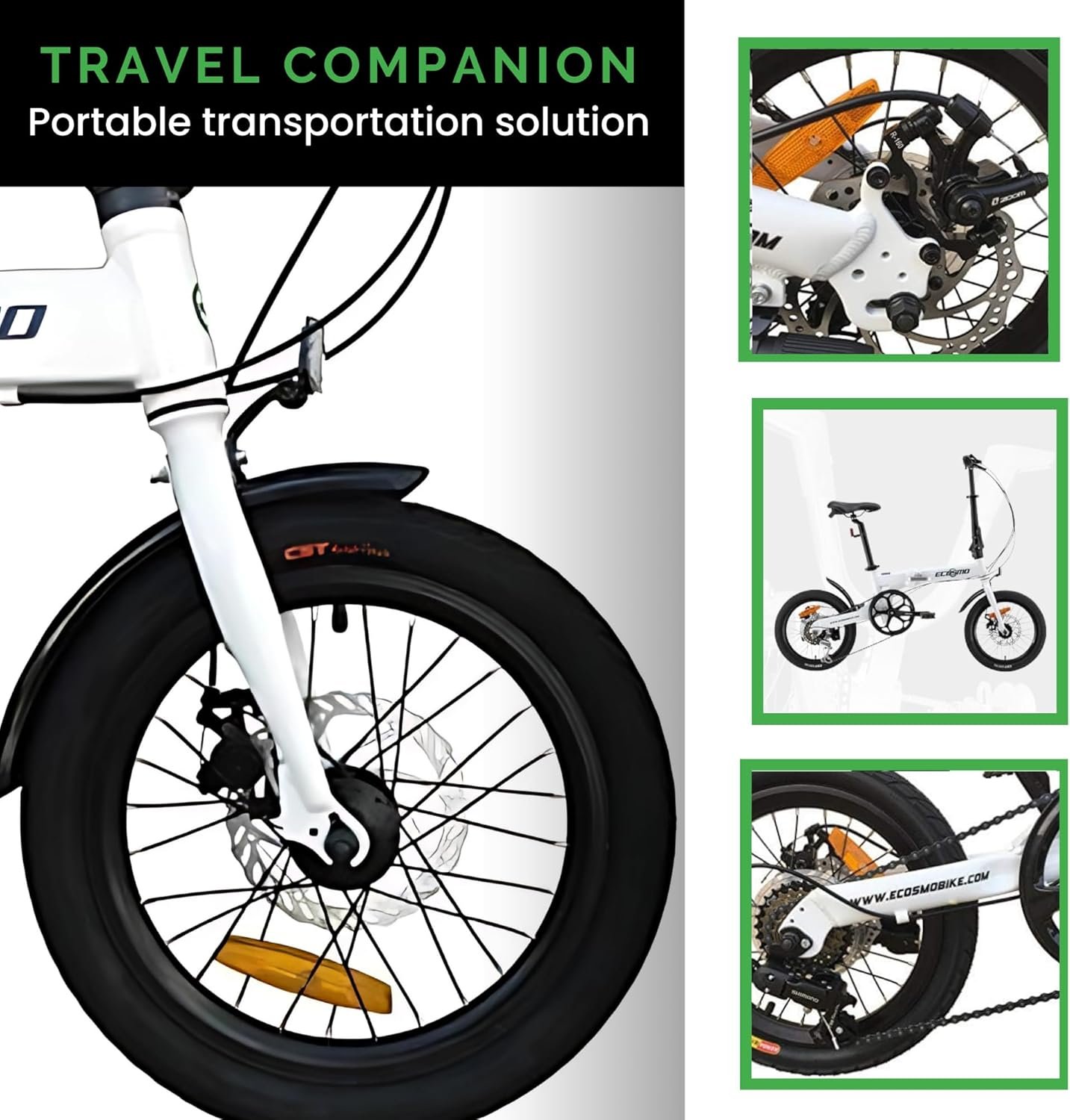 Ecosmo Lightweight Bike Parts