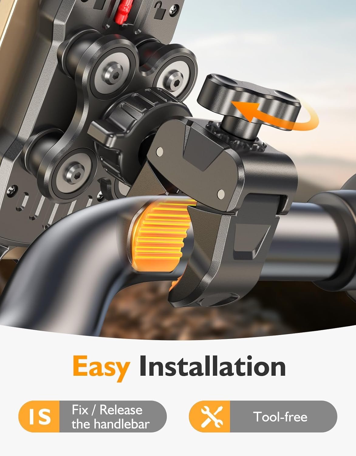 Electric Bike Accessory All Weather Storage Bag Electric Bike Phone Mounts for electric bike riders and smart electric mobility