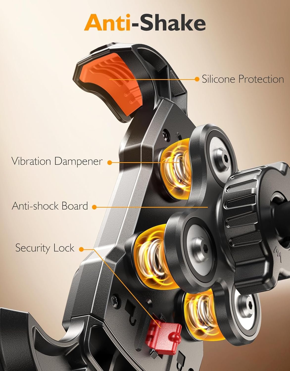 Electric Bike Accessory Comfortable Riding Accessory Electric Bike Phone Mounts for electric bike riders and smart electric mobility