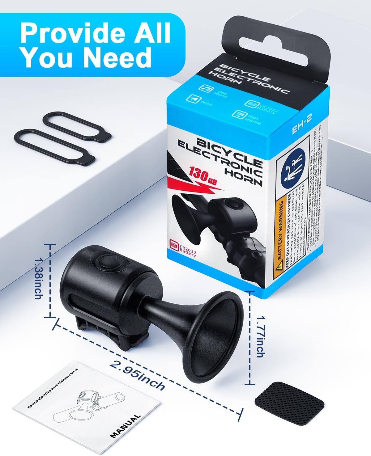 Electric Bike Accessory Eco Friendly Handlebar Mirror Electric Bike Bells for electric bike riders and smart electric mobility