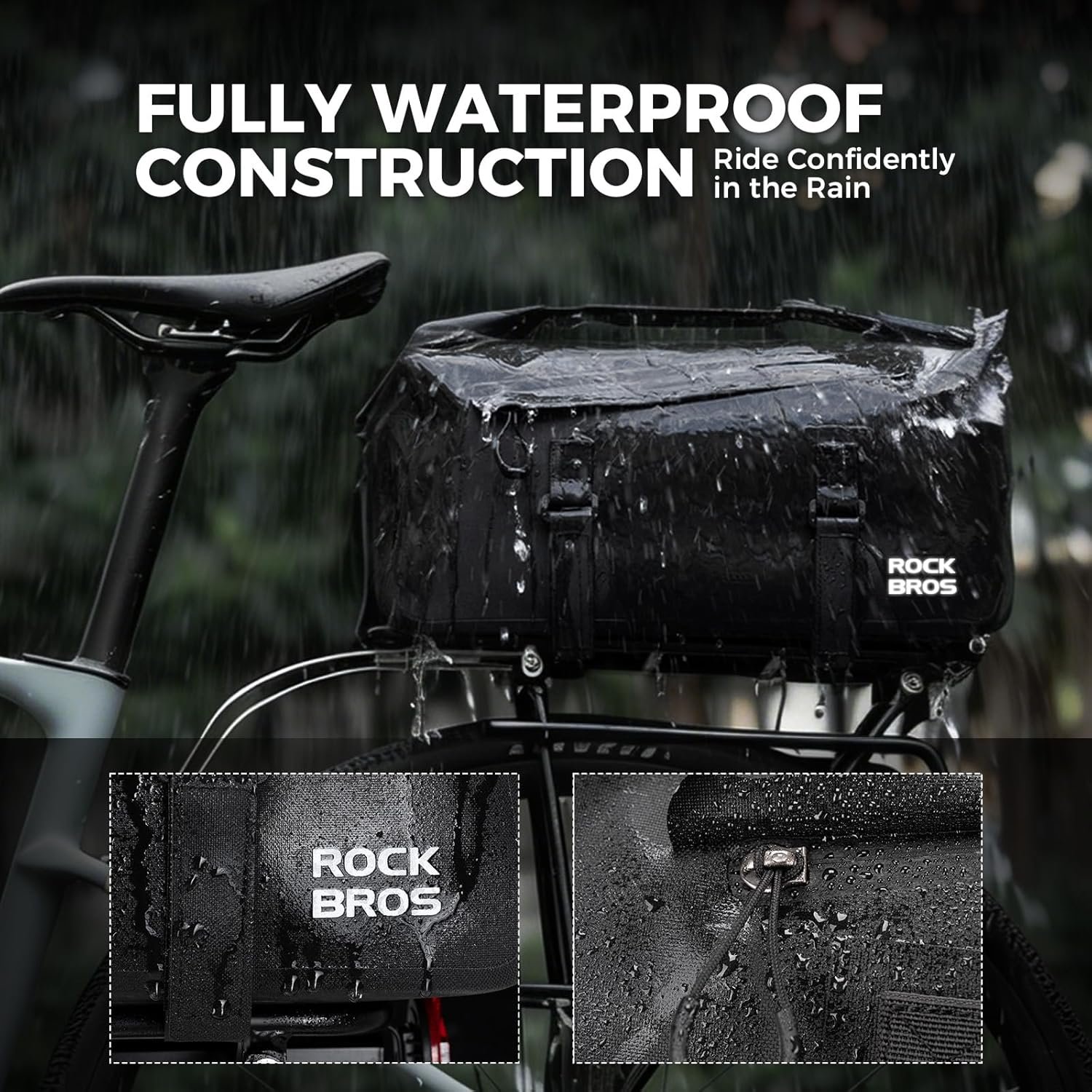 Electric Bike Accessory Long Range Riding Accessory Electric Bike Storage Bags for electric bike riders and smart electric mobility