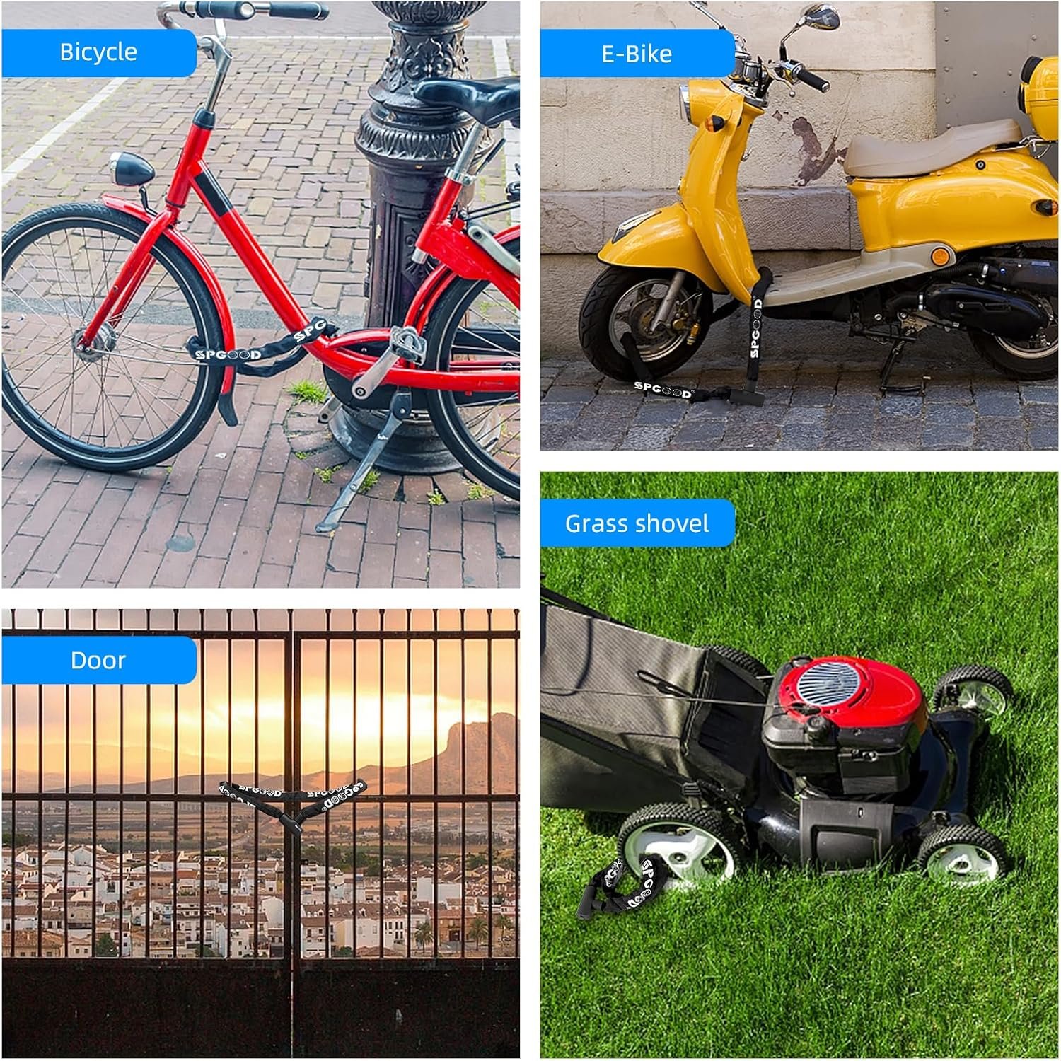 Electric Bike Accessory Rechargeable Storage Bag Electric Bike Locks for electric bike riders and smart electric mobility