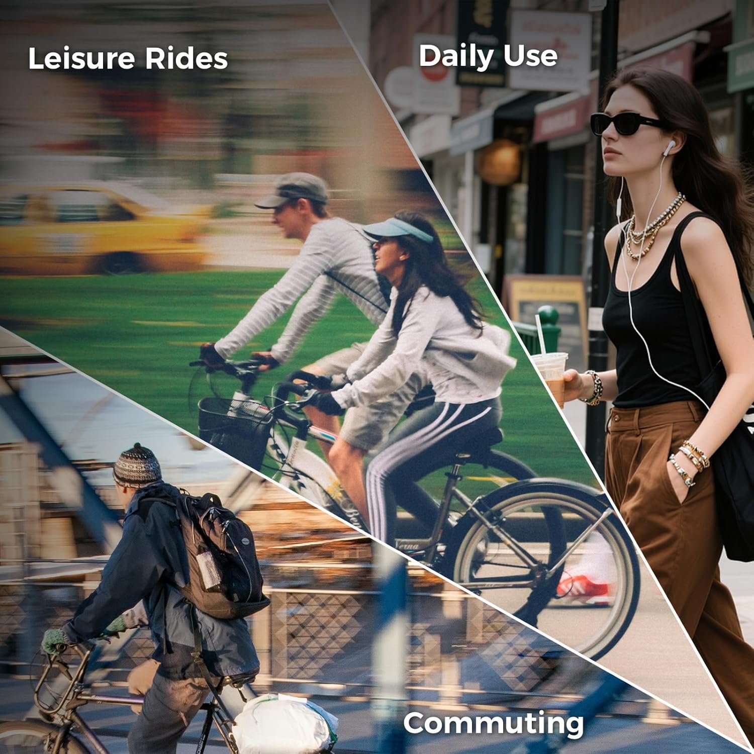 Electric Bike Accessory Rider Friendly Handlebar Mirror Electric Bike Storage Bags for electric bike riders and smart electric mobility