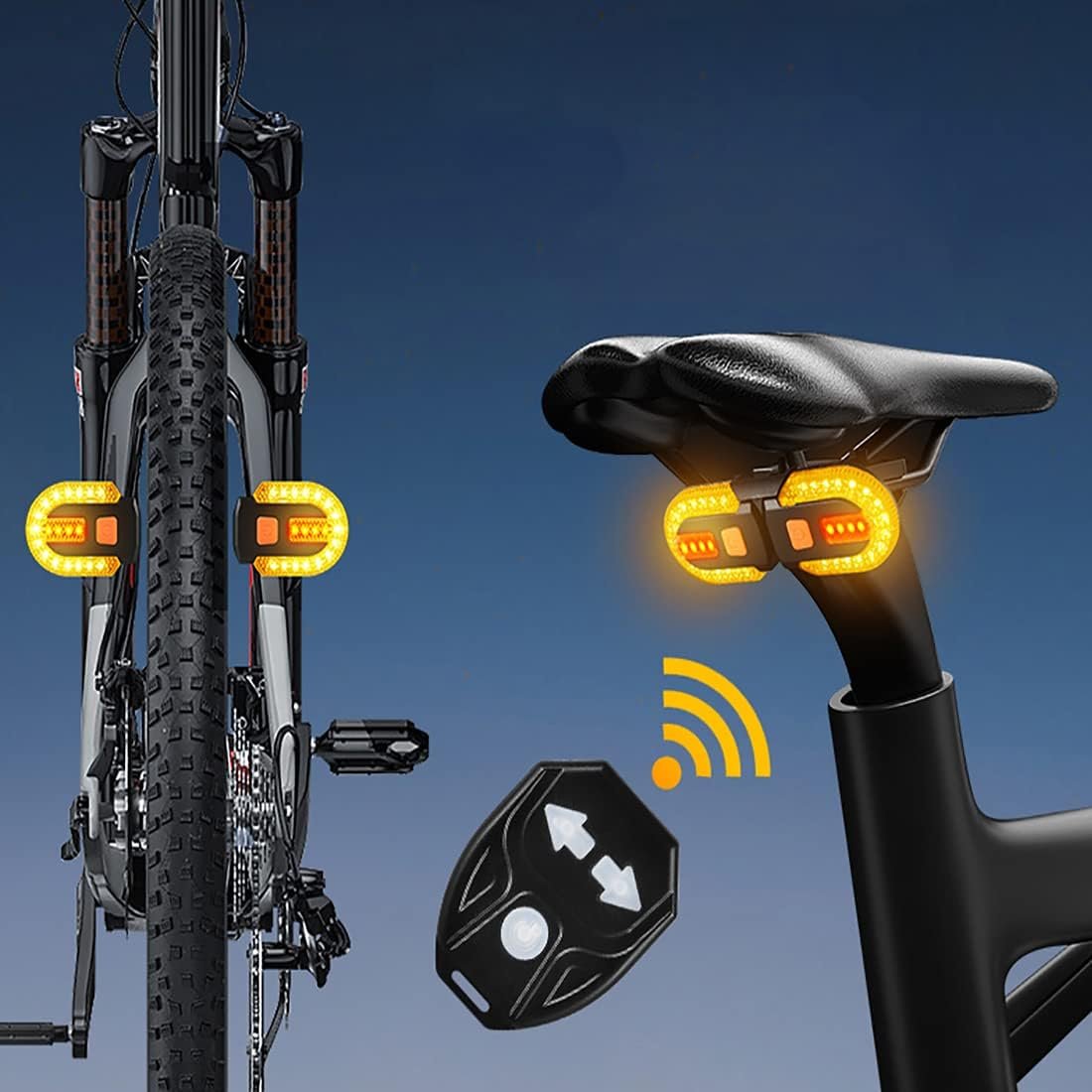 Electric Bike Comfortable Battery Powered Bike Electric Bike Turn Signals for electric bike riders and smart electric mobility