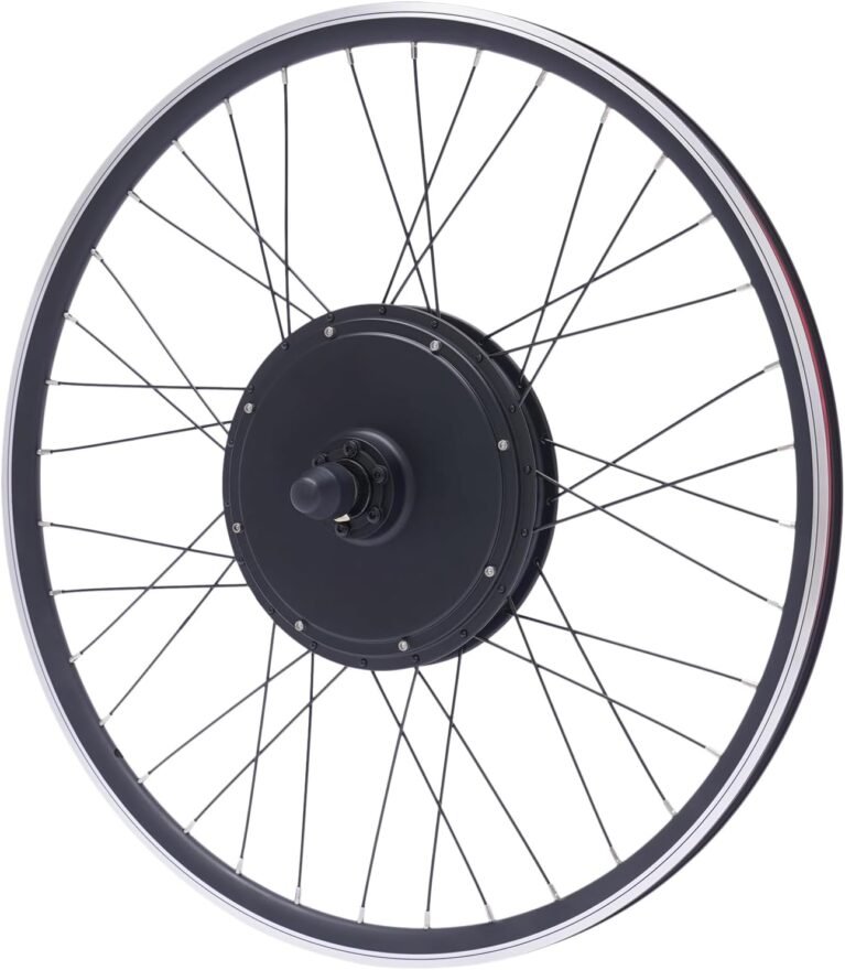 Electric Bike Conversion Kit Front Wheel, Brushless Gearless Hub Motor E-Bike Kit With LCD Display, 36V 500W Front Wheel Electric Bicycle Motor Kit For 28" 29" 700C