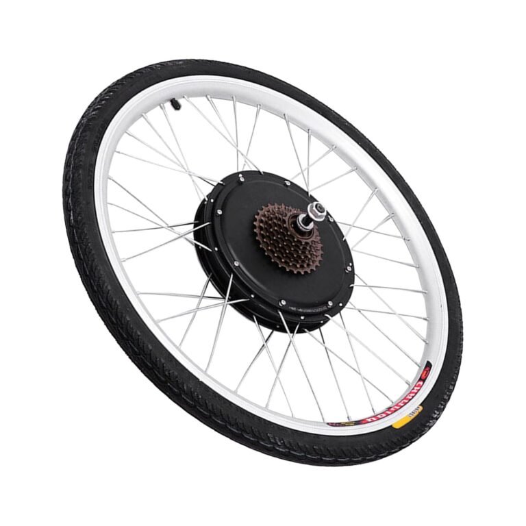 Electric Bike Conversion Kit 1000W Rear Wheel Hub Motor with Brushless Controller, 48V Battery, 7-Speed Flywheel, Up to 55Km/h Cycling Accessories