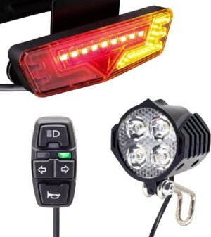 Electric Bike Conversion Kit Urban Front Wheel Kit Electric Bike Turn Signals for electric bike riders and smart electric mobility