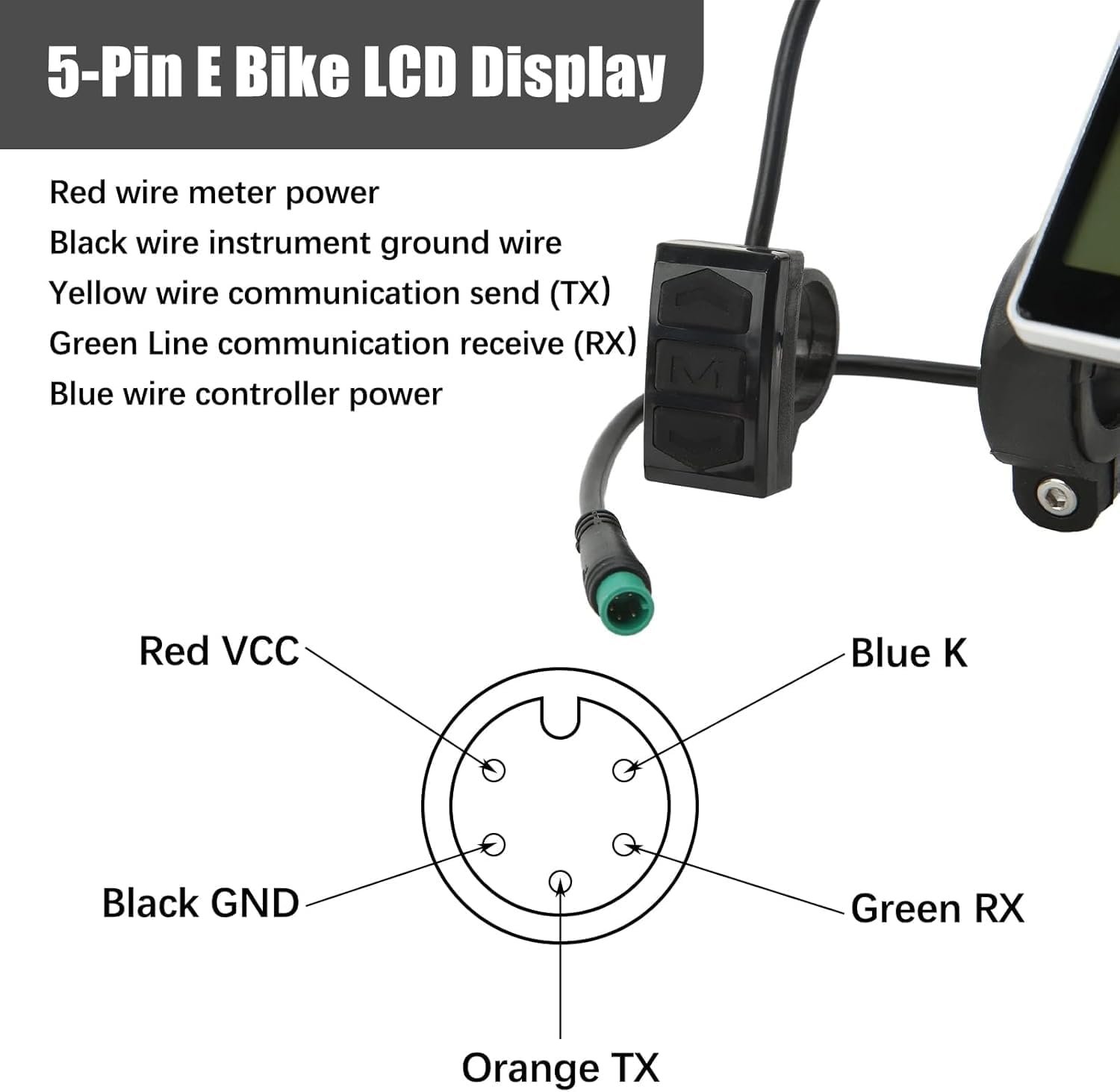 Electric Bike Lcd Display