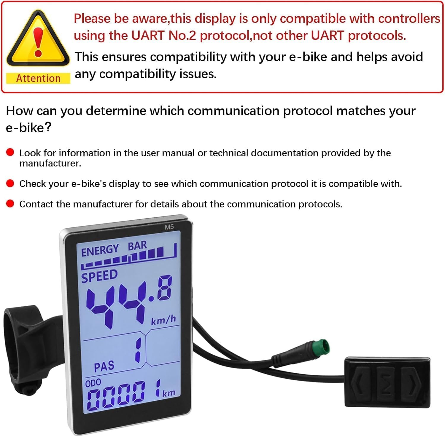 Electric Bike Lcd Display