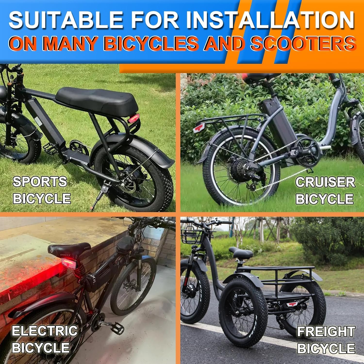 Electric Bike Light Kit