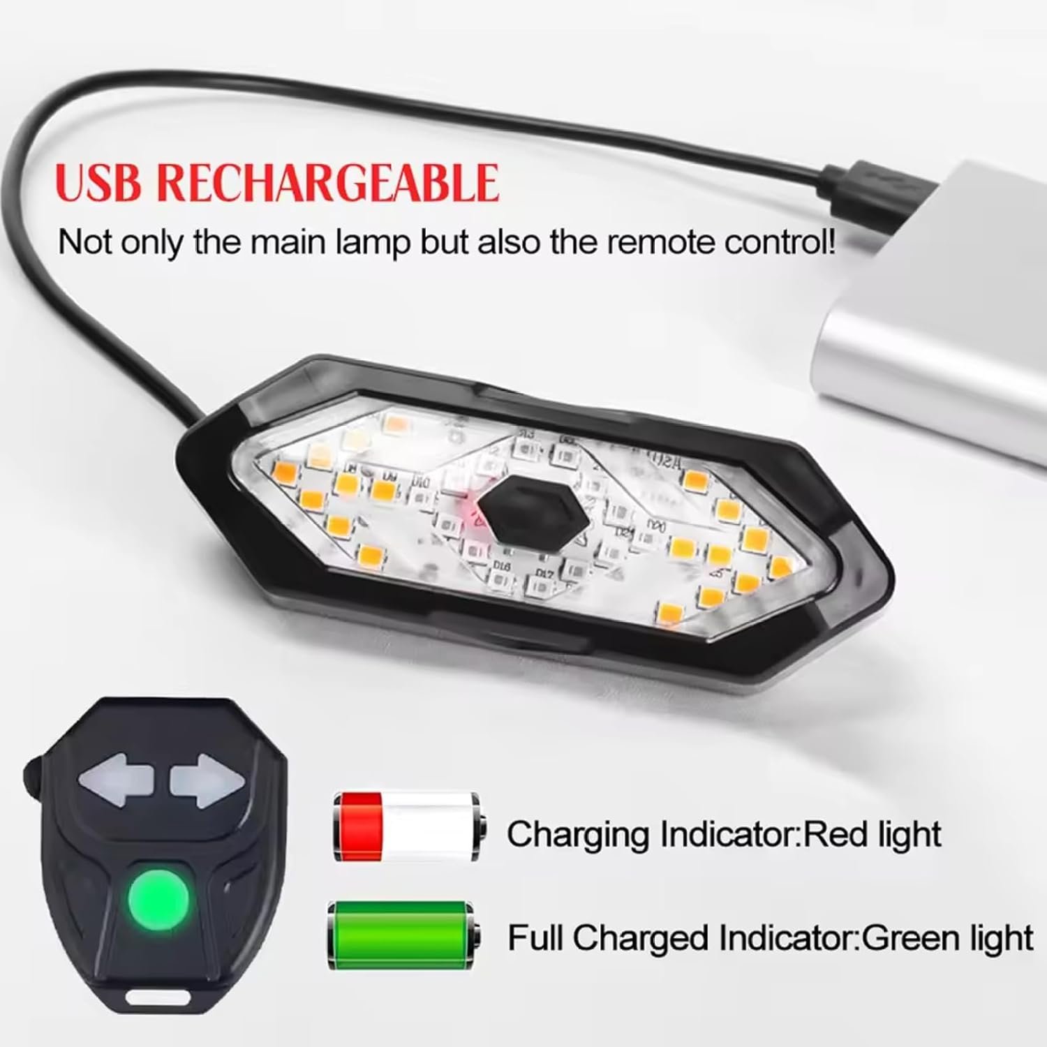Electric Bike Safety Gear Daily Ride Helmet Light Electric Bike Turn Signals for electric bike riders and smart electric mobility