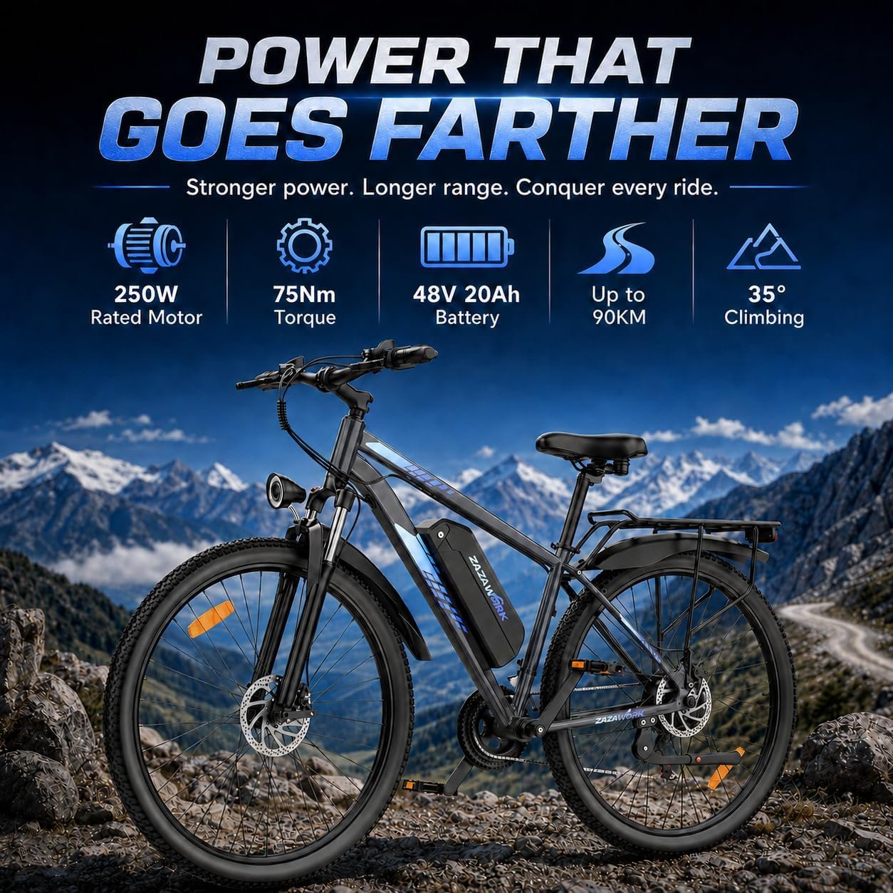 Electric Mountain Bike Fo