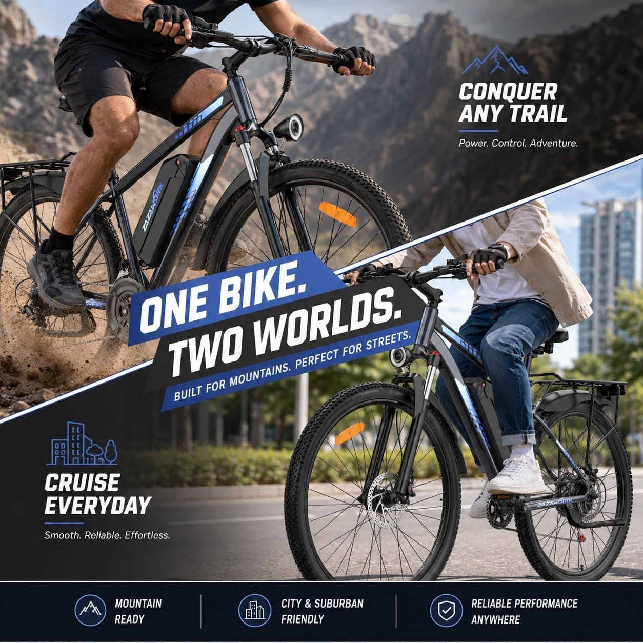Electric Mountain Bike Fo