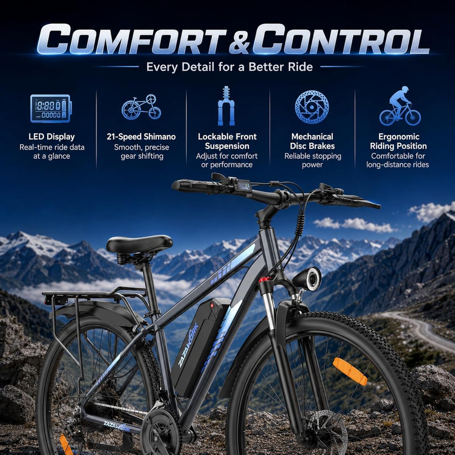Electric Mountain Bike Fo